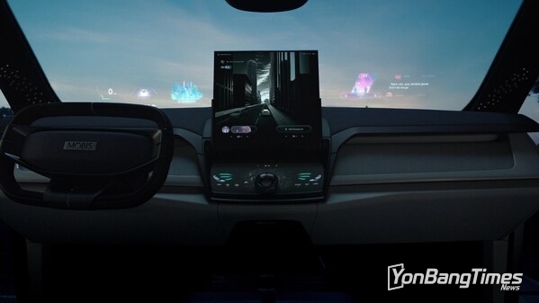Windshields become transparent, interactive information interfaces.