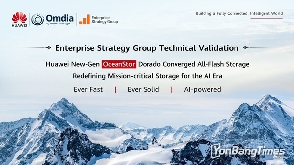 Huawei New-Gen OceanStor Dorado Converged All-Flash Storage Passes Enterprise Strategy Group Technical Validation